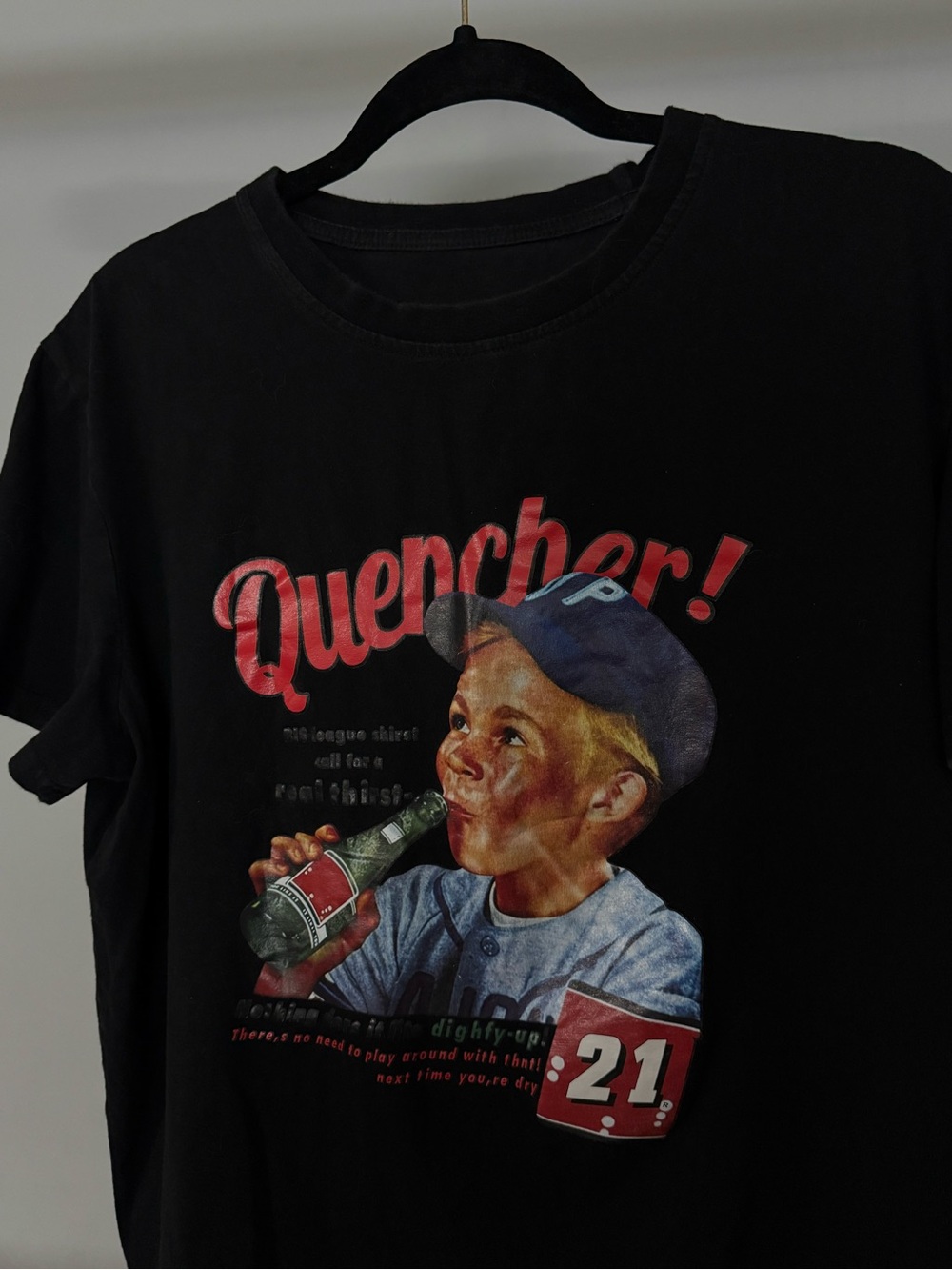 Vintage Quencher! Graphic tee